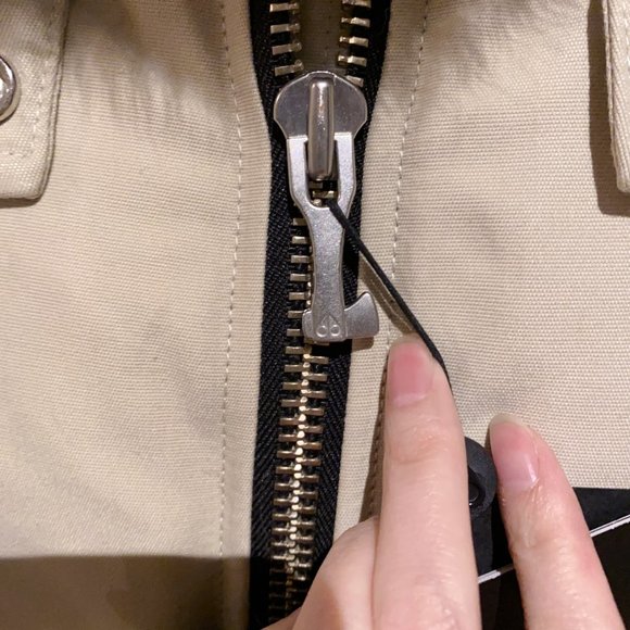 Authentic Moose Knuckles Debbie Bomber Jacket with Big Fox Fur, New w/ Tag! - Picture 10 of 13